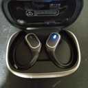 Open Ear Wireless Earbuds Black