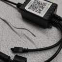 300FT Permanent Outdoor RGB Lights, IP67 Waterproof Smart Eave Lighting, with App/Remote Control Eaves Light, DIY LED Scenes Modes for House Roof Decor,Christmas,Party,All Holiday and Daily.