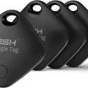 Air Tracker Tag for Android 4 Pack Luggage Tracker Tags 2026Update Works with Google Find Hub App Bluetooth Tracker Key Finder Item Locator for Luggage, Backpack, Suitcases, Replaceable Battery