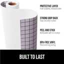 GORILLA GRIP Peel and Stick Paper, Removable Cover for Books, Shelves, Countertops, Drawers, Cabinets and Crafts, Easy Install Kitchen Decor, Shelf, Cabinet Liners, 11.8 in x 10 FT Bright White