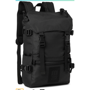 Topo Designs Unisex Rover Pack Mini, Black/Black, One Size