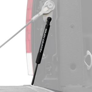Rough Country Hydraulic Tailgate Assist for Ford F-250/F-350 Super Duty (1999-2016) - Smooth, Safe & Controlled Tailgate Lowering