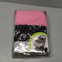 Tadpoles Quilted Stroller & Car Seat Cover - Black & Pink | 27" x 20" x 2" | Made of 100% Super Soft Microfiber Polyester | Warm, Gentle & Durable | Ideal for Use as a Stroller Cover & Car Seat Cover (Light Grey)