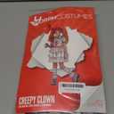 Morph Scary Clown Costume For Kids, Scary Clown Costume, Girls Halloween Costumes, Halloween Costumes For Kids (Large)