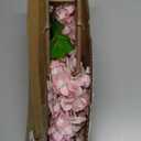 3PCS Fake Flowers Hydrangea Artificial Flowers 28" Long Stem Pink Faux Flowers for Vase, Real Touch Silk Flowers Décor for Floral Arrangement Home Farmhouse Office Hotel Decoration