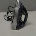 Steam Iron for Clothes Rapid Heating, 1700W Iron Burst of Steam, Non-Stick Ceramic Soleplate, Auto shutoff, Anti-Drip, Self-Cleaning, 10.14oz Water Tank Ironing Clothes for All Fabrics, Grey