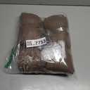 Dutch Cocoa 90 Inch Linen Curtains Pinch Pleated for Living Room Bedroom Dining Boho Brown Light Filtering Pinch Pleat Drapes Hooks Rings Back Tab Semi Sheer Dark Brown Window Curtains 2 Panels