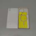 SUPFINE Magnetic for Samsung Galaxy S25 Ultra Case with Screen Protector, (Built-in Magnets) (Military Grade Drop Protection) Slim Translucent Shockproof Phone Case, Stone