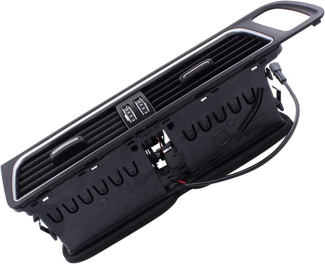 ApplianPar Dashboard Center Air Vent Grille for Q5 2009 2010 2011 2012 2013 2014 2015 2016 2017 2018