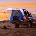 Quictent Pickup Truck Tent for Compact Short Bed (5'-5.2'), Waterproof PU2000mm 2-Person Sleeping Capacity Truck Bed Tent with Removable Awning, Rainfly ＆ Storage Bag Included