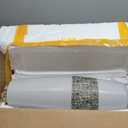 fanquare 20 Inch Tall Floor Ceramic Vase, Boho White and Daisy Pattern Flower Display Vase for Home Office Dcor, Living Room Vase