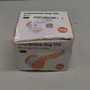 Interactive Dog Toys, Random Path Electric Automatic Moving and Rolling Dogs Toy with Rope for Small Medium Large Dogs, Motion-Activated Dog Stimulation Toy for Boredom Relief (Orange)