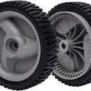 2 Pack Mower Front Drive Wheels for Craftsman Husqvarna 194231X460 401274X460 583719501 Wheel 8" X1-3/4