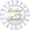 Mother of The Bride Satin Button