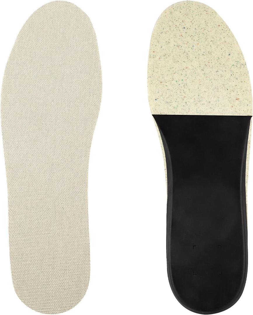 Endoto Insoles for Converse High Med Low Top Shoes, Replacement Sneakers Inserts for Men & Women Foot Comfort & Shock Absorbing (US Men11.5/Women13.5-EU46)