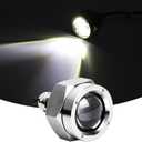 EXZEIT 40W Boat Led Drain Plug Light, Bright Underwater Light, 1/2in Standard -White