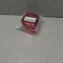 2 x 50 Yards 1 1/2 Inch Wine Red Satin Ribbon, Single Face Polyester Solid Color Craft Fabric Ribbon for Handmade Roses, Gift Wrapping, Bouquets, Wedding, Christmas, and Party Decoration