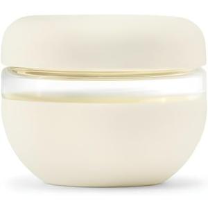 W&P Porter Seal Tight Lunch Bowl Container w/ Lid | Cream 16 Ounces | Leak & Spill Proof, Soup & Stew Food Storage, Meal Prep, Airtight, Microwave and Dishwasher Safe, BPA-Free Glass, 2 Pack