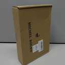 MICHEL ROUEN Golf Shirts for Men Short Sleeve Lightweight Quick Dry Pin Striped Casual Collared Polo Shirts (Green, L)