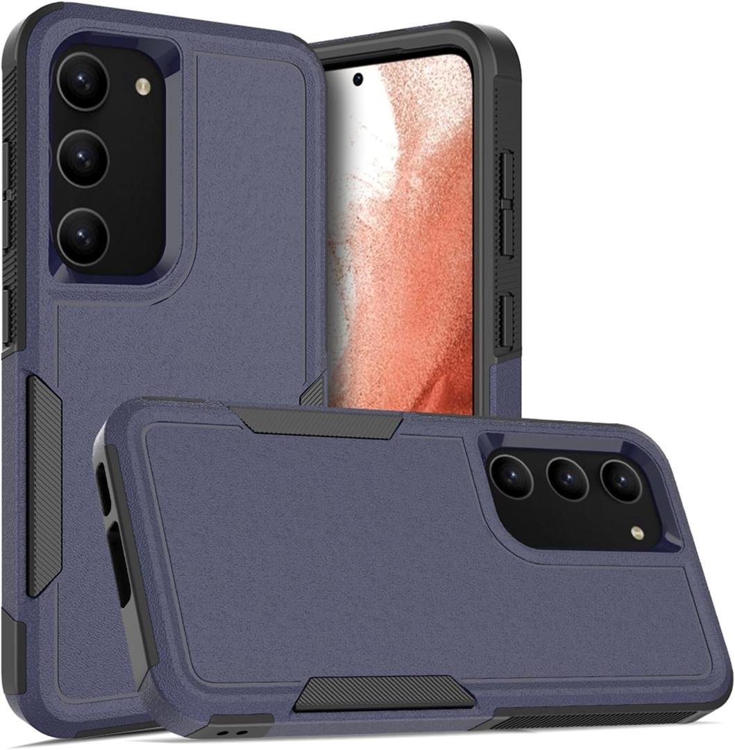 Dionsibei Designed for Samsung Galaxy S23 Plus Case 2 in 1 Military Grade Drop Heavy Duty Rugged Shockproof Protective Cover Case for Galaxy S23 Plus Phone Case (Blue)