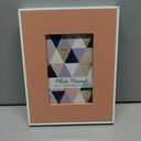 Pink and White Photo Frame 4IN X 6IN