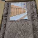 HEBE Carpet Stair Treads Non Slip 15 PCS 8" X 30" Edging Stair Runner for Wooden Steps Indoor Self Adhesive Stair Rugs Runners Reusable Staircase Step Treads Mat for Kids,Elders,Pets (Brown/Vines)