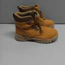 Steel Toe Boots for Women Men Slip & Puncture-Resistant Safety Boots Industrial Construction Steel Toe Shoes for Warehouse, Outdoor Work Black (8.5 Women/7 Men, Yellow)