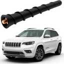 Short Antenna for 2011-2025 Jeep Cherokee, Renegade, Compass, Grand Cherokee, Chrysler 200, Dodge Avenger, Dart, Durango, Journey, Nitro, Fiat 500 5091100AA 68297936AA (4.5 Inch Standard Head)