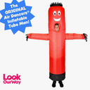 LookOurWay Inflatable Tube Man Costume - Wacky Wavy Arm Guy Funny Inflatable Halloween Costume for Adults
