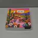 Colorful Succulent Desert Puzzles for Adults 1000 Pieces, Nature Plant Cactus Jigsaw Puzzles, Bird Art Fantasy Puzzles