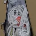 Homemate Electric Heated Blanket Twin - 62"x84" Heating Bed Blankets Throw with 10 Heating Levels 8 Hours Auto Off Fast Heating Over-Heated Protection Ultra Soft Warm Flannel ETL Certified Grey