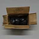 Floor Jack Casters for 4 Ton Floor Jack, Cast Iron Caster Wheels, Floor Jack Replacement Parts, Pack of 2 (16mm Stem)