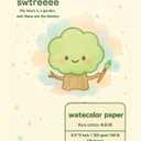 180g Thick Sketch Paper 70% Pure Wood Pulp 8.5x11 120 Sheets for Drawing & Art Creation