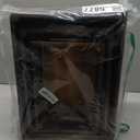 Decorative Nesting Wooden Crates Burnt Umber Stained Rustic Crate Boxes Wood Pallet Bin Storage Boxes for Decorative Display Kitchen Storage Arts & Crafts Set of 3