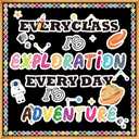 Pack of 2 Classroom Bulletin Board Decor Colorful Classroom Decoration Set Welcome Banner Motivational Posters for for Kindergarten Elementary Middle School (Adventure)