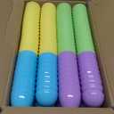 JOYIN 3.15" Pastel Easter Eggs, 25PCS Large Plastic Eggs, Empty Colorful Fillable Eggshells for Easter Hunt, Party Favor, Basket Stuffers Filler, Classroom Prize Supplies