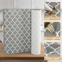 Drawer Shelf Liner Non Adhesive, Slip Resistant Easy to Clean Protect Kitchen Mats Thickened Strong Grip for Cabinet, Pantry, Tool Box, Cupboard, Dresser, Bathroom (Gray, 12 in x 10 FT)
