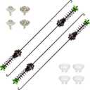 W11130362 Suspension Rod Kit Replacement For Whirlpool Maytag Kenmore Amana Maytag Crosley Washing Machine - Replaces W10594080, W10748956, W11228718, W11027174, W10780040, W10735786, W10821710
