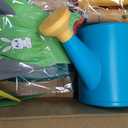 Kids Gardening Tools Set Includes Toddler Gardening Gloves, Sturdy Tote Bag, Watering Can, Shovel, Rake, Trowel, Children Apron, Garden Notebook - Easter Gifts for Toddler