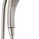 Delta Faucet 5-Spray In2ition 2-in-1 Dual Hand Held Shower Head with Hose, Magnetic Docking Handheld Shower Head, Stainless 58474-SS25