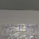 2 Pcs Acrylic Clear Purse Storage Organizers, 4 Sections Dividers in Bedroom Office (bright)