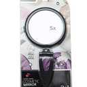 Jacent Dib & Dab 3-in-1, Double Sided 5X Magnification Face Mirror, 3 Inch Diameter - 1 Pack