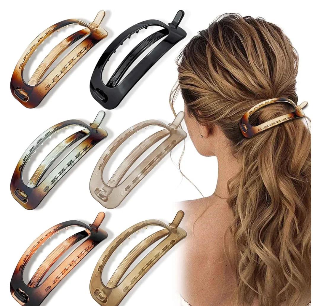 6Pcs French Hair Barrette Clips 6Pcs French Hair Barrette Clips