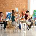 Zhanmai 88 Pcs 8 x 10 Inch Seasonal Pre Drawn Canvas for Painting Kit, Fall Pre Stretched Canvas for Sip and Paint Party Favor Coloring DIY Fall Party Birthday Gifts