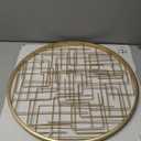 20in. Golf Crosshair Round Metal Decor