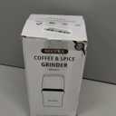 Secura Electric Coffee Grinder and Spice Grinder with 2 Stainless Steel Blades Removable Bowls