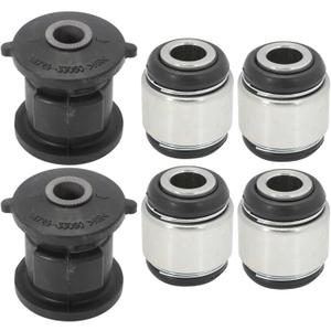 6Pcs Rear Arm Assembly Knuckle Bushings Fit for Avalon Camry Carina Corona Curren Harrier Highlander Kluger RX300 330 350 RX400H