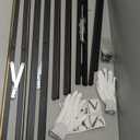 Heavy Duty A-Frame Sidewalks Signs 2436 InchSandwich Board Black Coated Steel Metal Portable Double-SidedSlide-in Folding (2436 Double Side flat-pack)