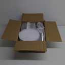 600pcs Silver Plastic Dinnerware Set 100 Guest, Silver Plastic plates for party, Party Plates Sets For 100 Guests, Includes Plates, Cups, And Cutlery.