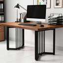 28 Inch Metal Table Legs, 2 Pack Heavy Duty Steel Base, 900 lbs Capacity